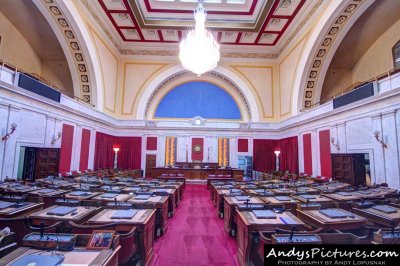 Inside the West Virginia State Capitol