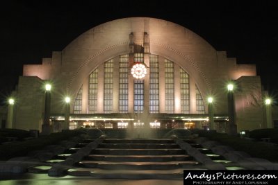 Union Terminal at Night