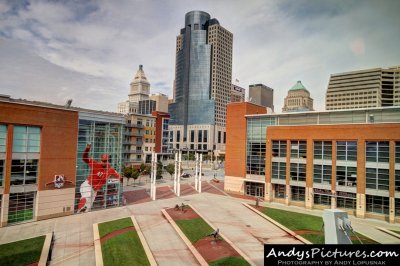 Downtown Cincinnati and Crosley Terrace