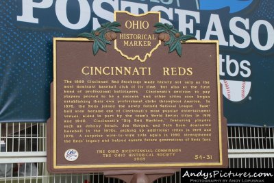 Cincinnati Reds Historical Marker