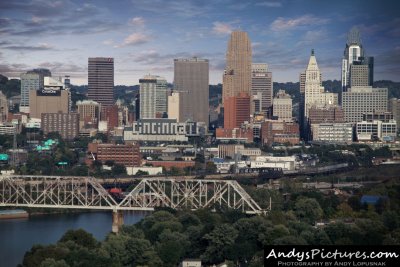 Downtown Cincinnati from Mount Echo Park