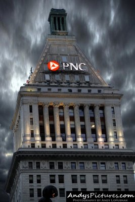 PNC Tower at Night