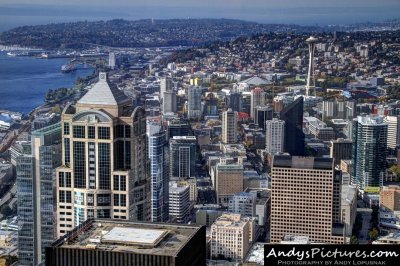 View from Columbia Center Sky View Observatory