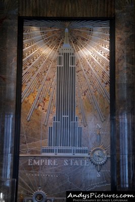 Lobby of the Empire State Building