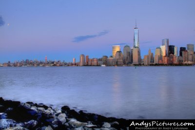 New York City Skyline from Liberty Park
