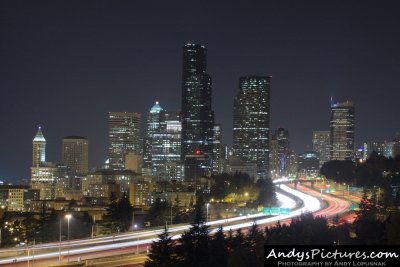 View from Beacon Hill at Night