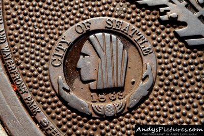 City of Seattle manhole cover
