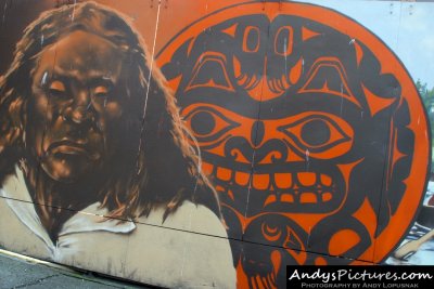 Chief Seattle mural