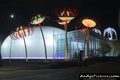 Seattle Center at Night