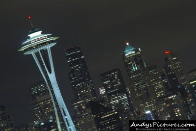 Seattle at Night from Queen Anne Hill