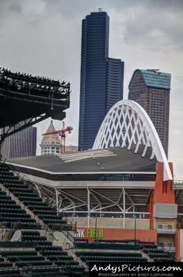 View of Seattle from Safeco Field 