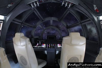 Millennium Falcon's cockpit