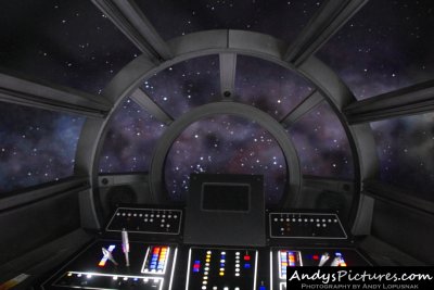 Millennium Falcon's cockpit