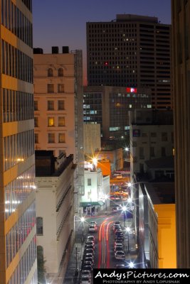 New Orleans City Hall at Night