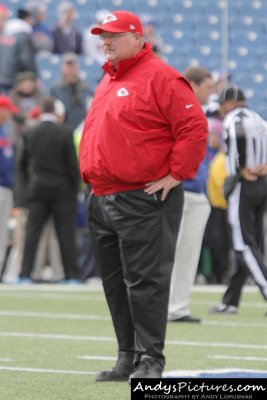 Kansas City Chiefs head coach Andy Reid
