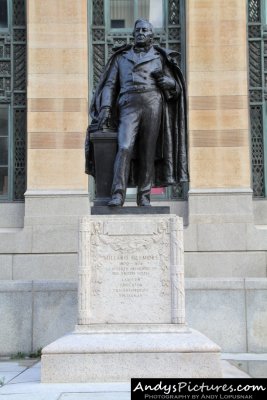 Millard Fillmore statue in front of Buffalo City Hall