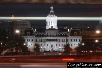 Baltimore City Hall at Night