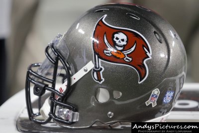 Tampa Bay Buccaneers football helmet