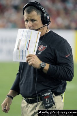 Tampa Bay Buccaneers head coach Greg Schiano