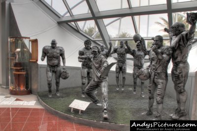 Moment of Victory sculptures