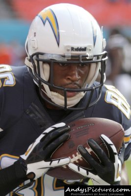 San Diego Chargers WR Vincent Brown