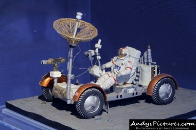 Moon rover model