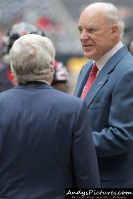 NFL owners - Robert Kraft (New England) & Bob McNair (Houston)