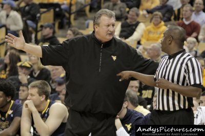 West Virginia Mountaineers head coach Bob Huggins