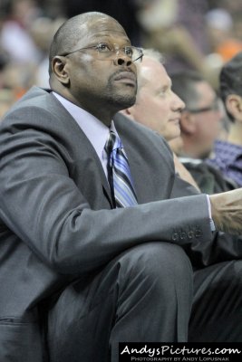 Charlotte Bobcats assistant coach Patrick Ewing