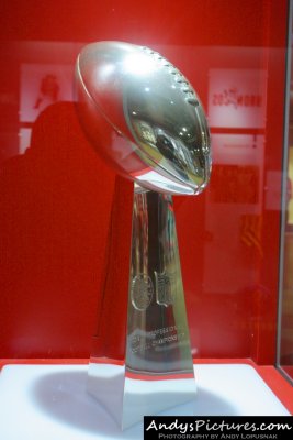 Kansas City Chiefs Hall of Fame - Super Bowl trophy