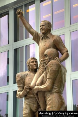 Don Shula statue at Sun Life Stadium