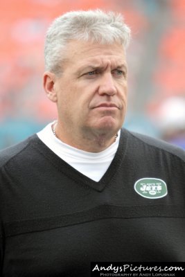 NY Jets head coach Rex Ryan