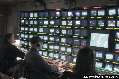 Inside the CBS Sports Production Truck
