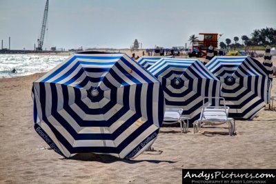 South beach umbrellas