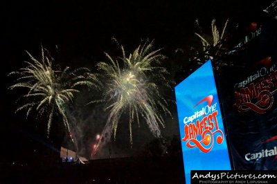 Post-concert Fireworks