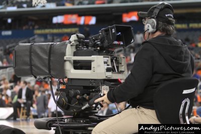 CBS Sports camera operator