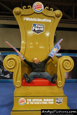 #Watchlikeaking - Me on the Burger King Throne