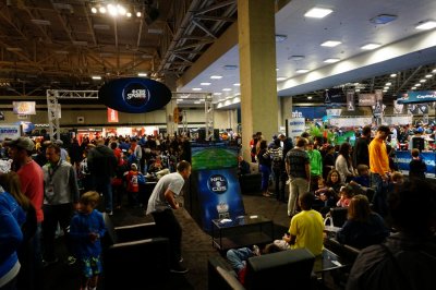 CBS Sports exhibit at Bracket Town