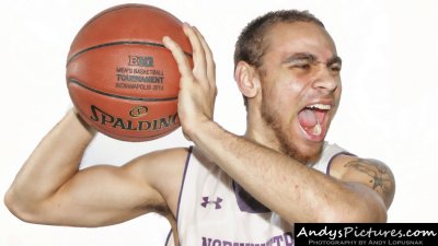 Northwestern Wildcats guard Tre Demps
