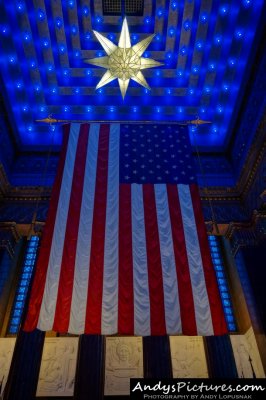 Shrine Room inside the Indiana World War Memorial