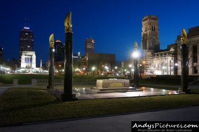 Cenotaph Square at Night