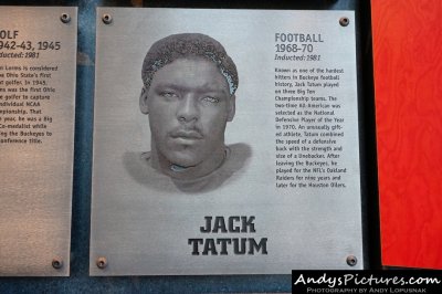 Ohio State Hall of Fame - Jack Tatum