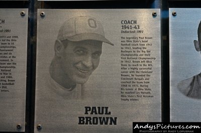 Ohio State Hall of Fame - Paul Brown