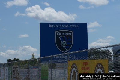 Earthquakes Stadium Construction - May 9, 2014