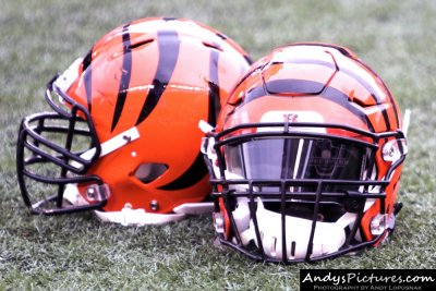 Cincinnati Bengals football helmets