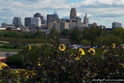 Downtown Cincinnati from Union Terminal