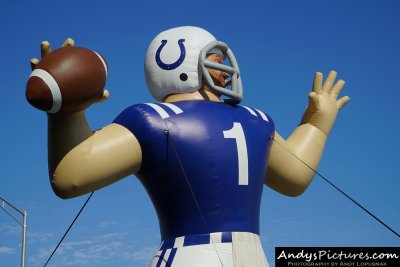 Indianapolis Colts inflatable QB