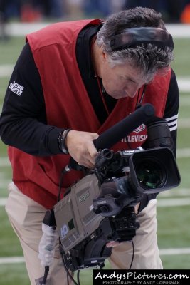 CBS Sports cameraman Paul Connolly