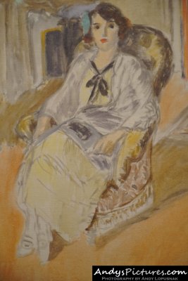 Woman Seated in an Armchair by Henri Matisse
