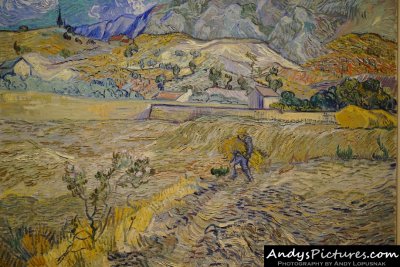 Landscape at Saint-Remy by Vincent van Gogh